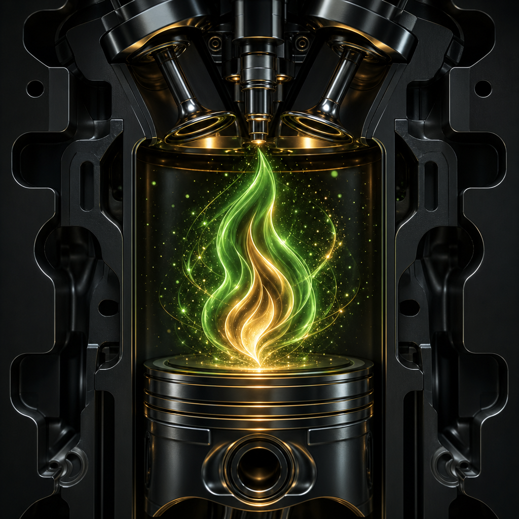 Combustion catalyst visual
