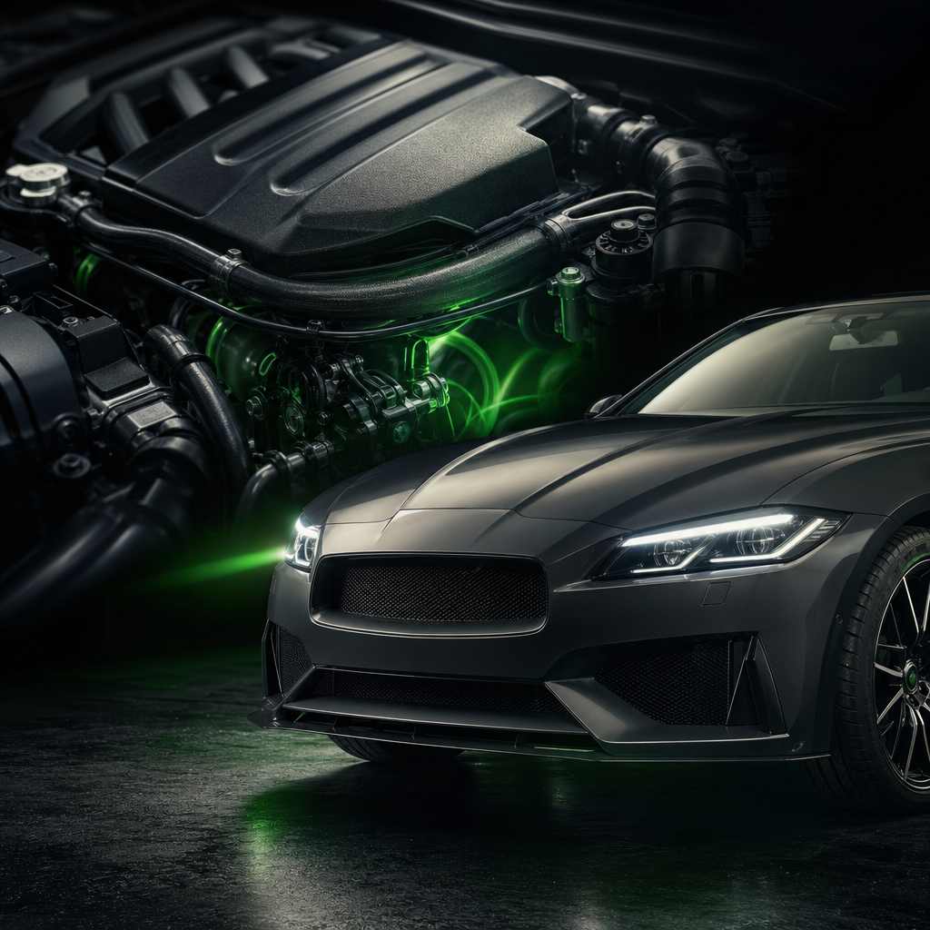 Automobile engine and performance car