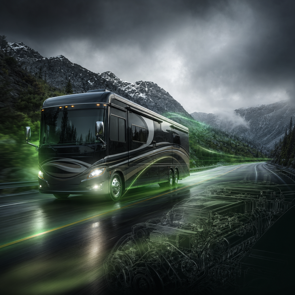 RV engine and road trip compatibility